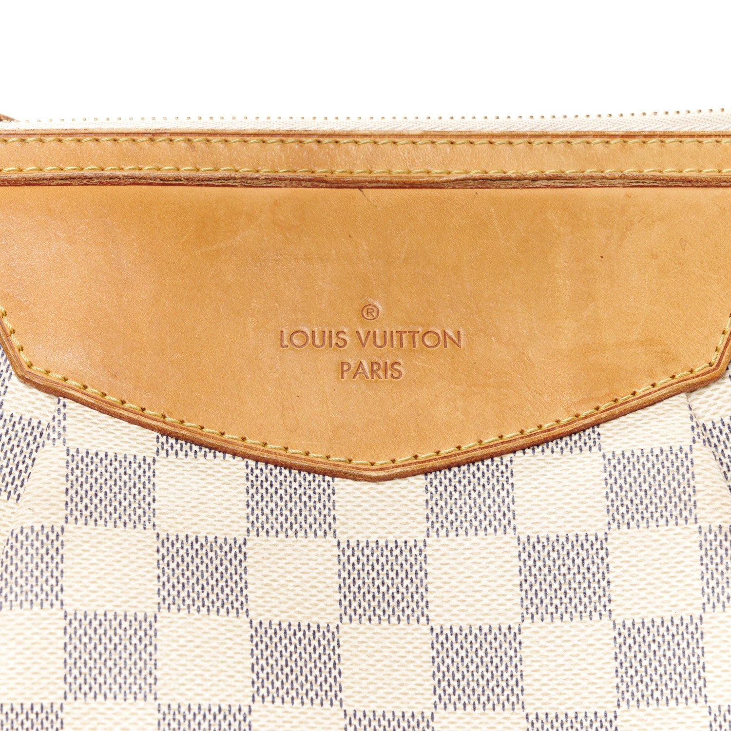 Louis Vuitton Damier Azur Siracusa MM 9 of 12