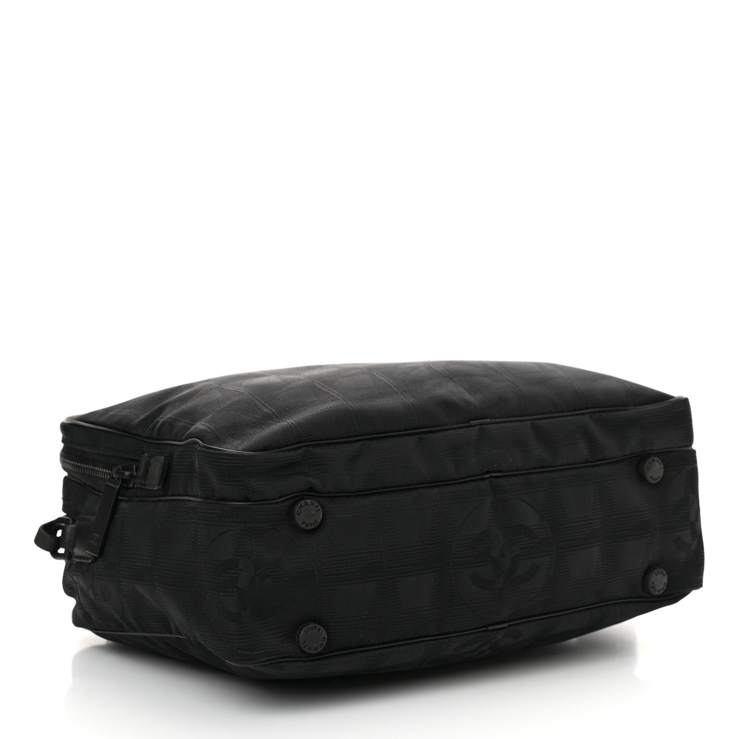 Nylon Travel Shoulder Bag Black