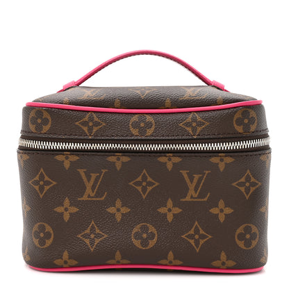 Louis Vuitton Monogram Macassar Nice Mini Pondichery Pink 1 of 6