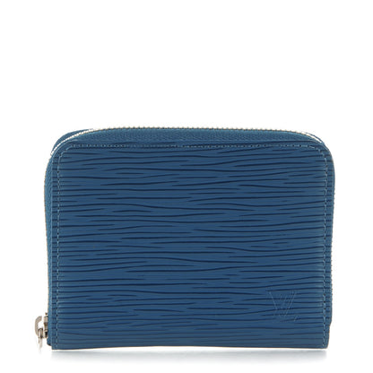 Louis Vuitton Epi Zippy Coin Purse Saphir 1 of 7