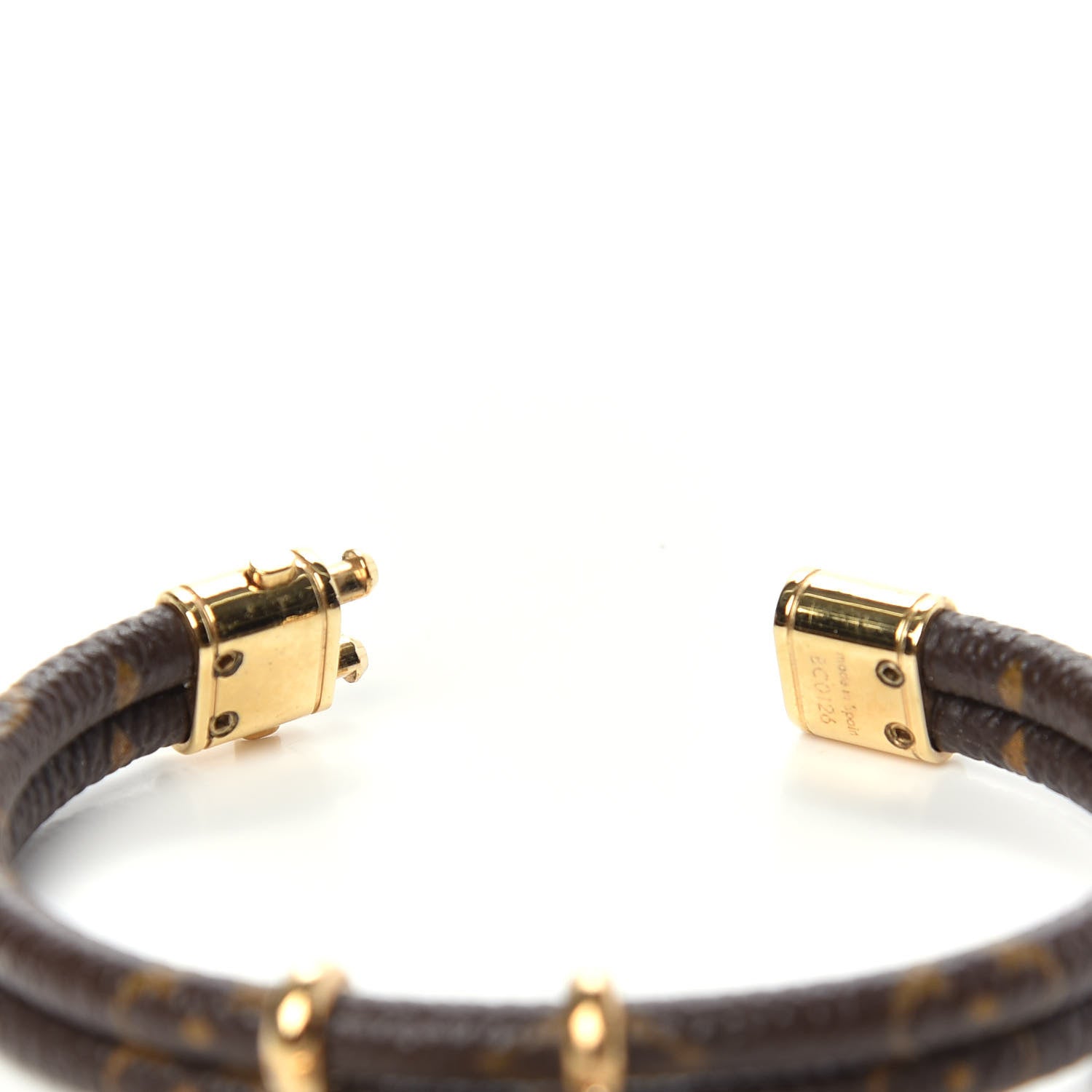 Louis Vuitton Monogram Keep It Twice Bracelet 17 4 of 4