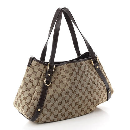Gucci Monogram Medium Abbey Shoulder Bag Dark Brown 3 of 11