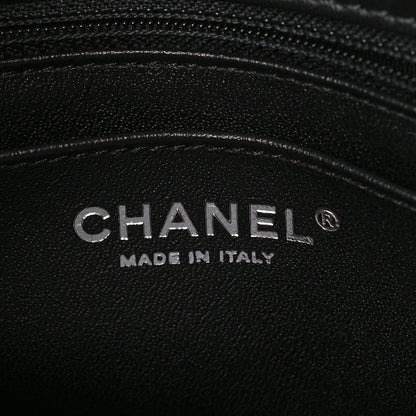 Chanel Calfskin Quilted Large Rock My Shoulder Flap Black 6 of 10