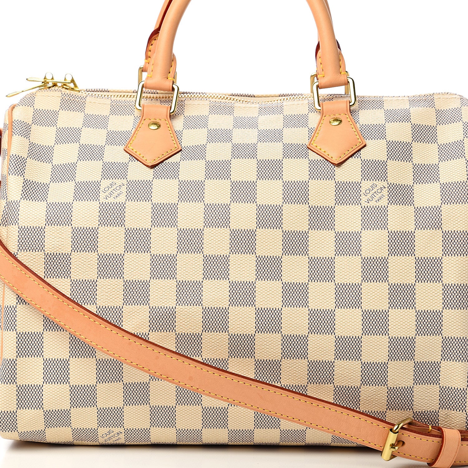 Louis Vuitton Damier Azur Speedy Bandouliere 30 9 of 10
