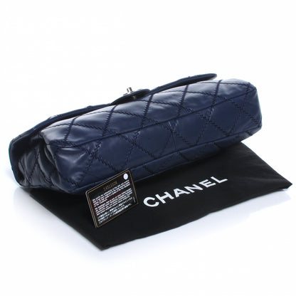 Chanel Calfskin Ultimate Stitch Flap Blue 4 of 7