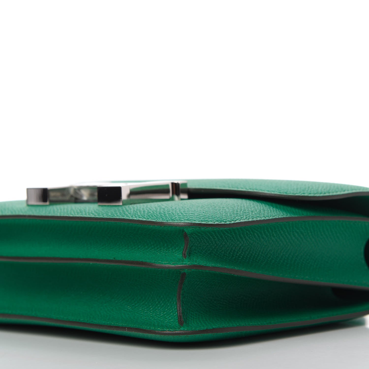 Hermes Epsom Enamel Constance 18 Vert Jade Bleu Brume 7 of 11