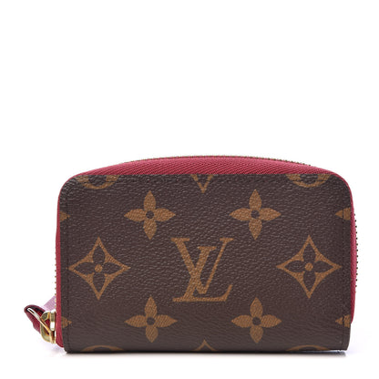 Louis Vuitton Monogram Zippy Multicartes Fuchsia 1 of 7