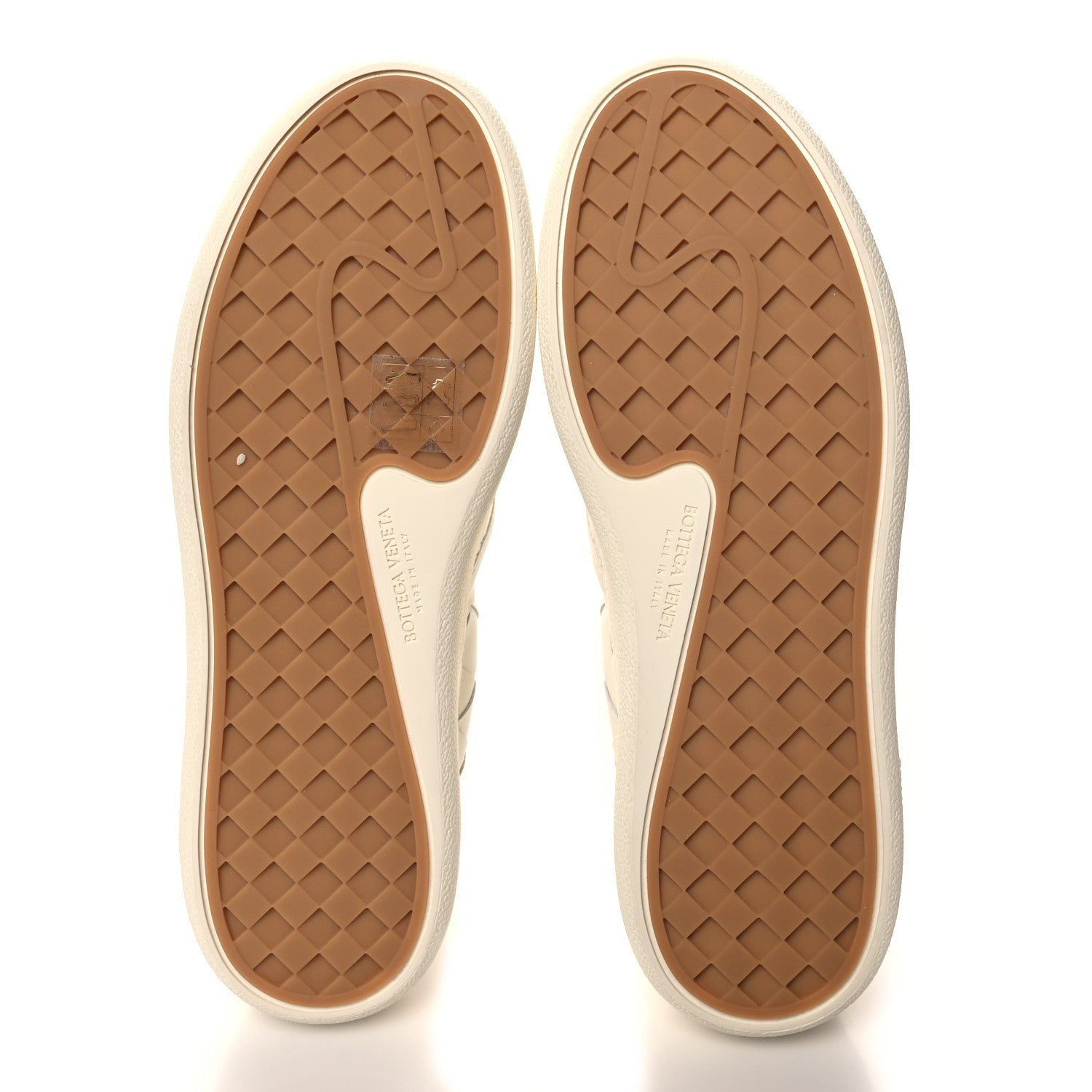 Bottega Veneta Nappa Intrecciato Slip On Sneakers 39 White 5 of 10