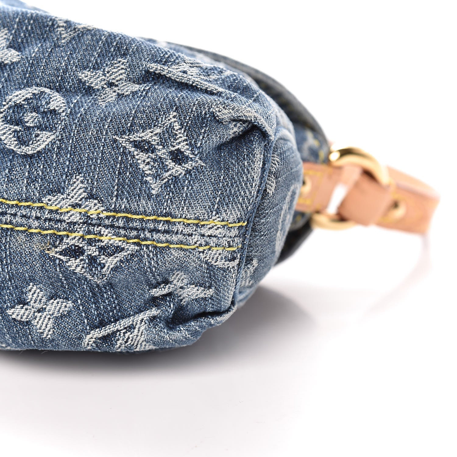 Louis Vuitton Monogram Denim Mini Pleaty Blue 11 of 12