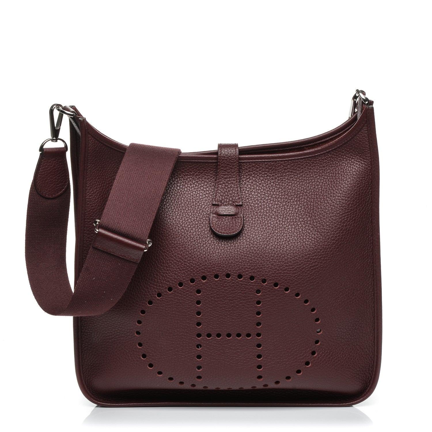 Hermes Taurillon Clemence Evelyne III GM Bordeaux 1 of 7