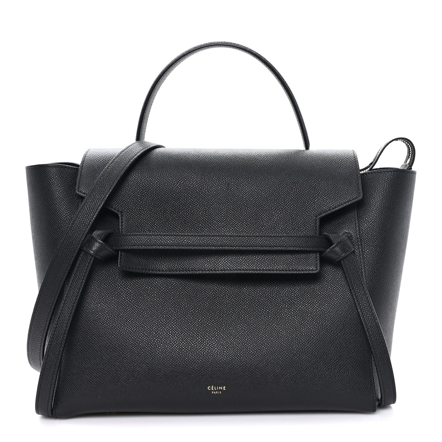 Celine Grained Calfskin Mini Belt Bag Black 1 of 10