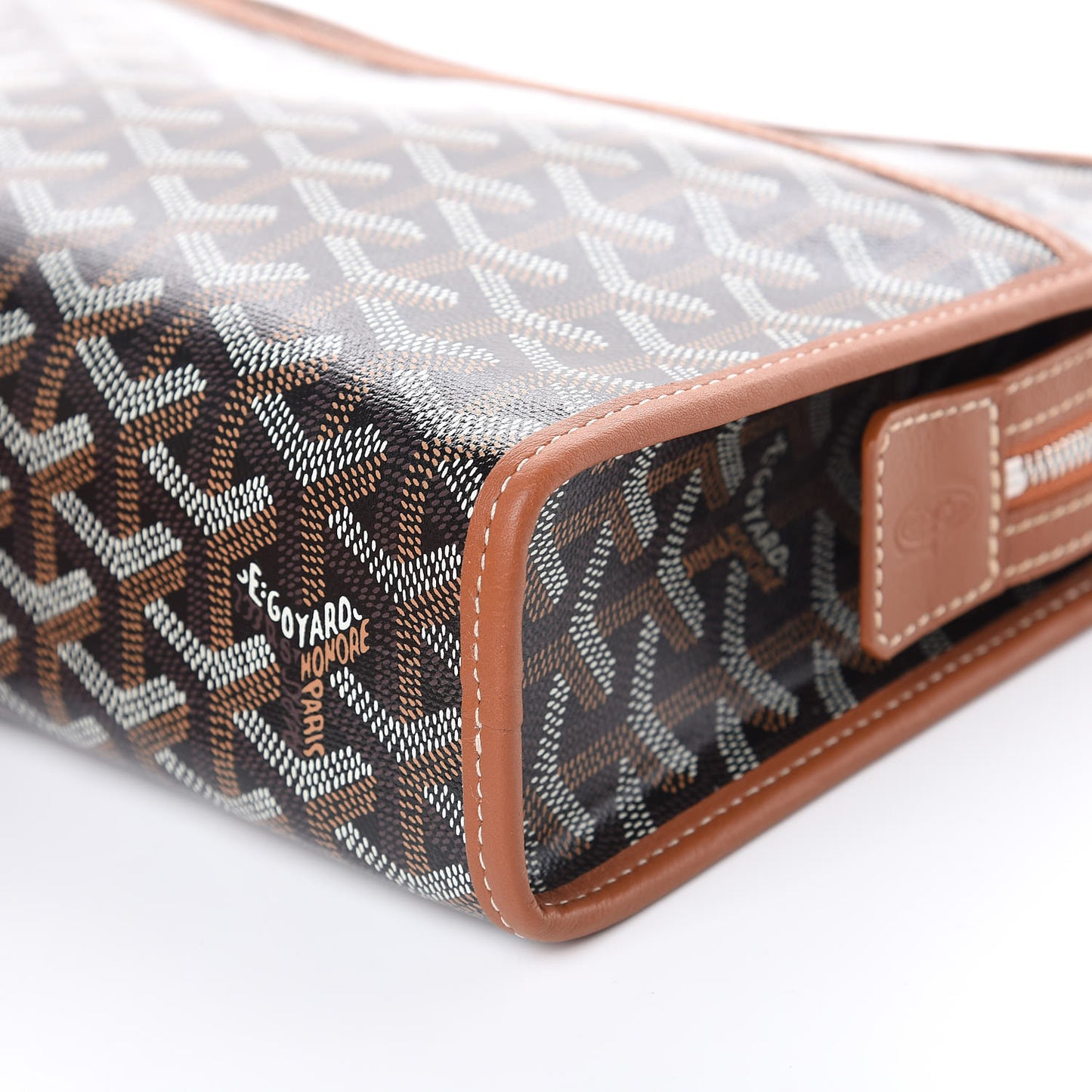 Goyardine Jouvence MM Toiletry Pouch Black Gold