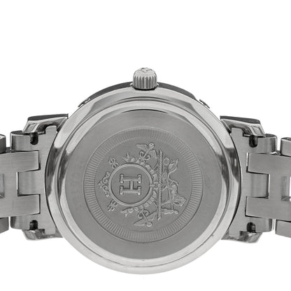 Hermes Stainless Steel 24mm Clipper Quartz Watch White 4 of 4