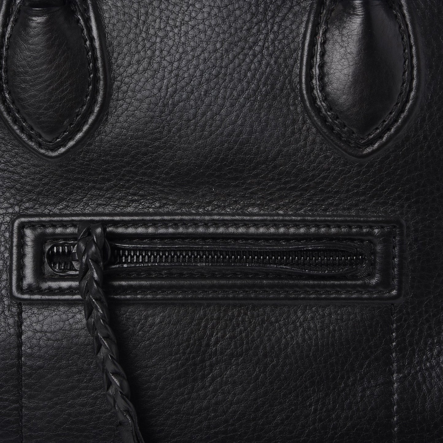 Supple Calfskin Medium Phantom Luggage Black