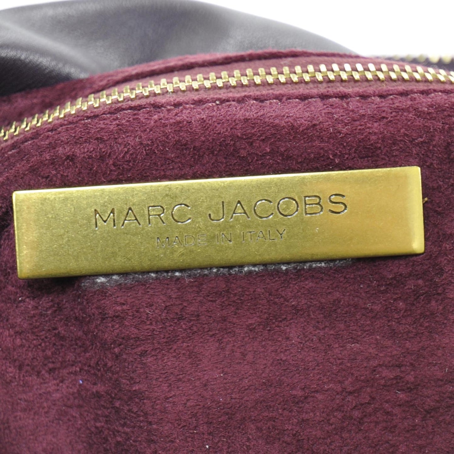 Leather Quilted Multipocket Hobo Violet