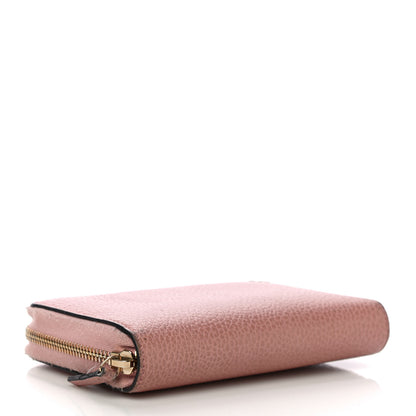 Gucci Dollar Calfskin Medium GG Zip Around Wallet Soft Pink 4 of 23