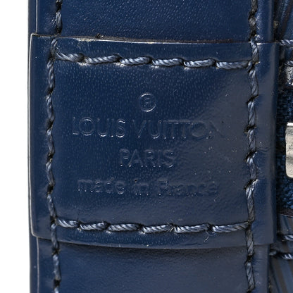 Louis Vuitton Epi Alma BB Indigo 6 of 10