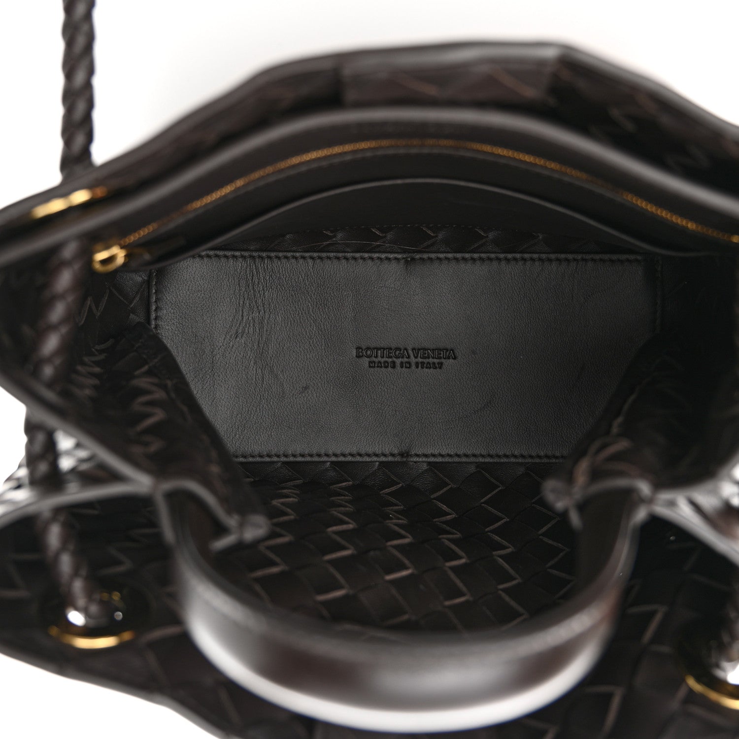 Bottega Veneta Nappa Intrecciato Small Andiamo Shoulder Bag Fondant 5 of 10