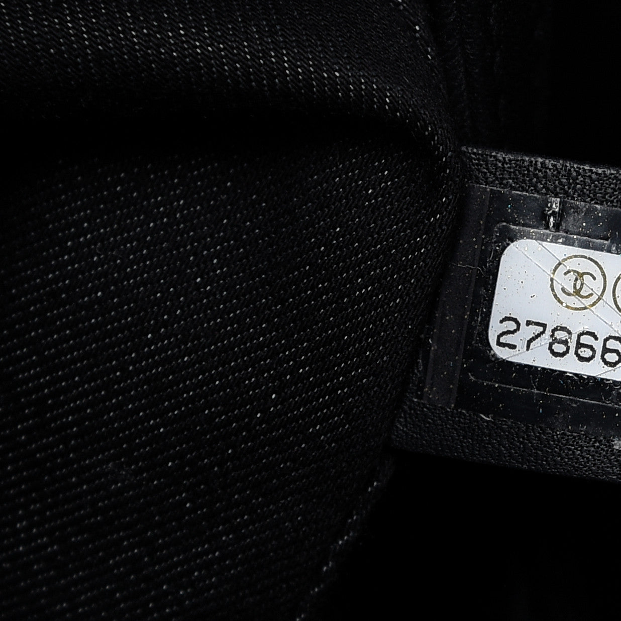 Chanel Calfskin Stitched Over & Over Hobo Black 9 of 9