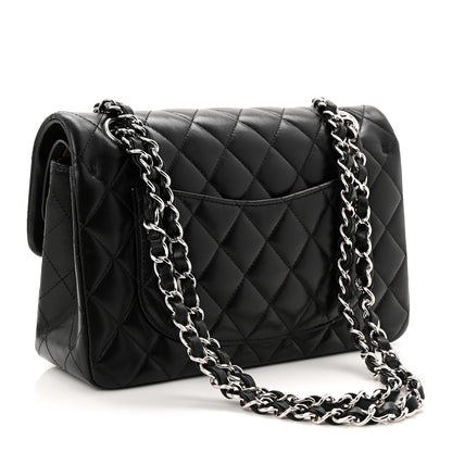 Chanel Lambskin Quilted Small Double Flap Black 3 of 10