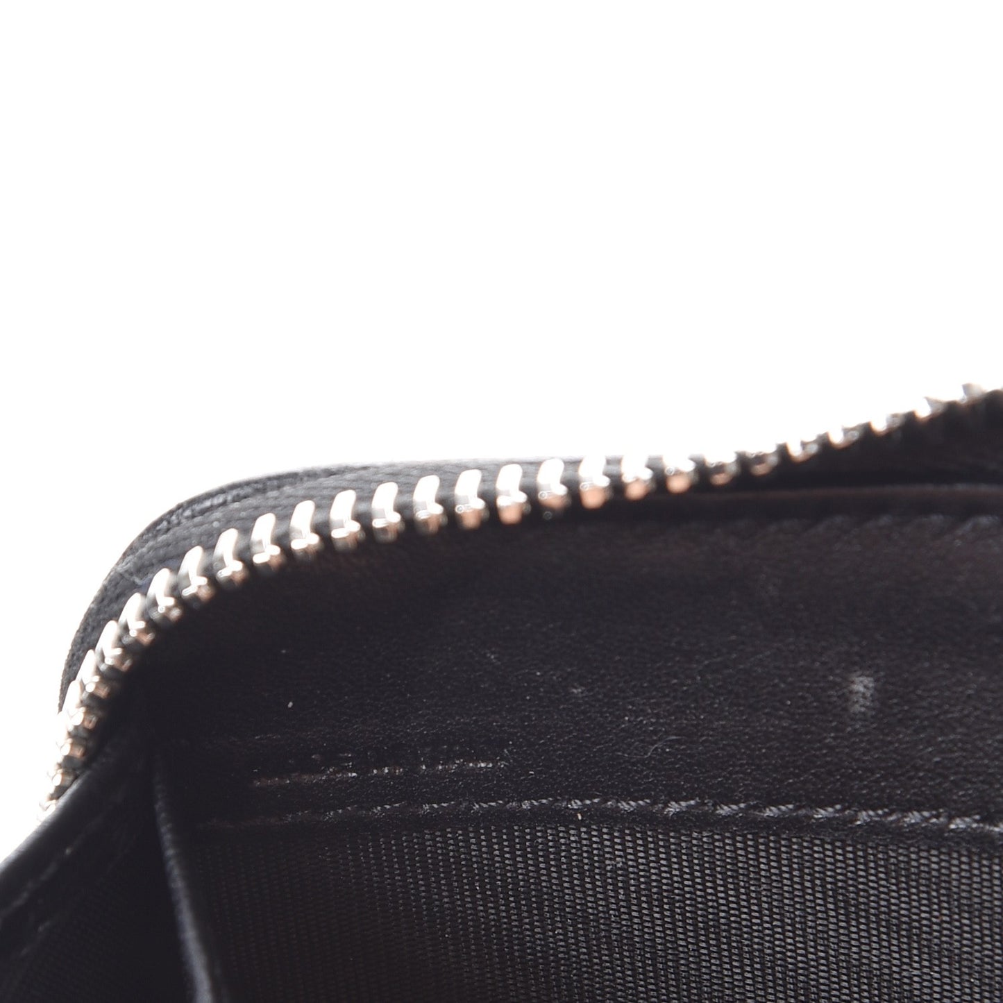Sugar Goatskin Pandora Zip Around Wallet Black