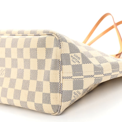 Louis Vuitton LOUIS VUITTON Damier Azur Neverfull PM 10 of 14