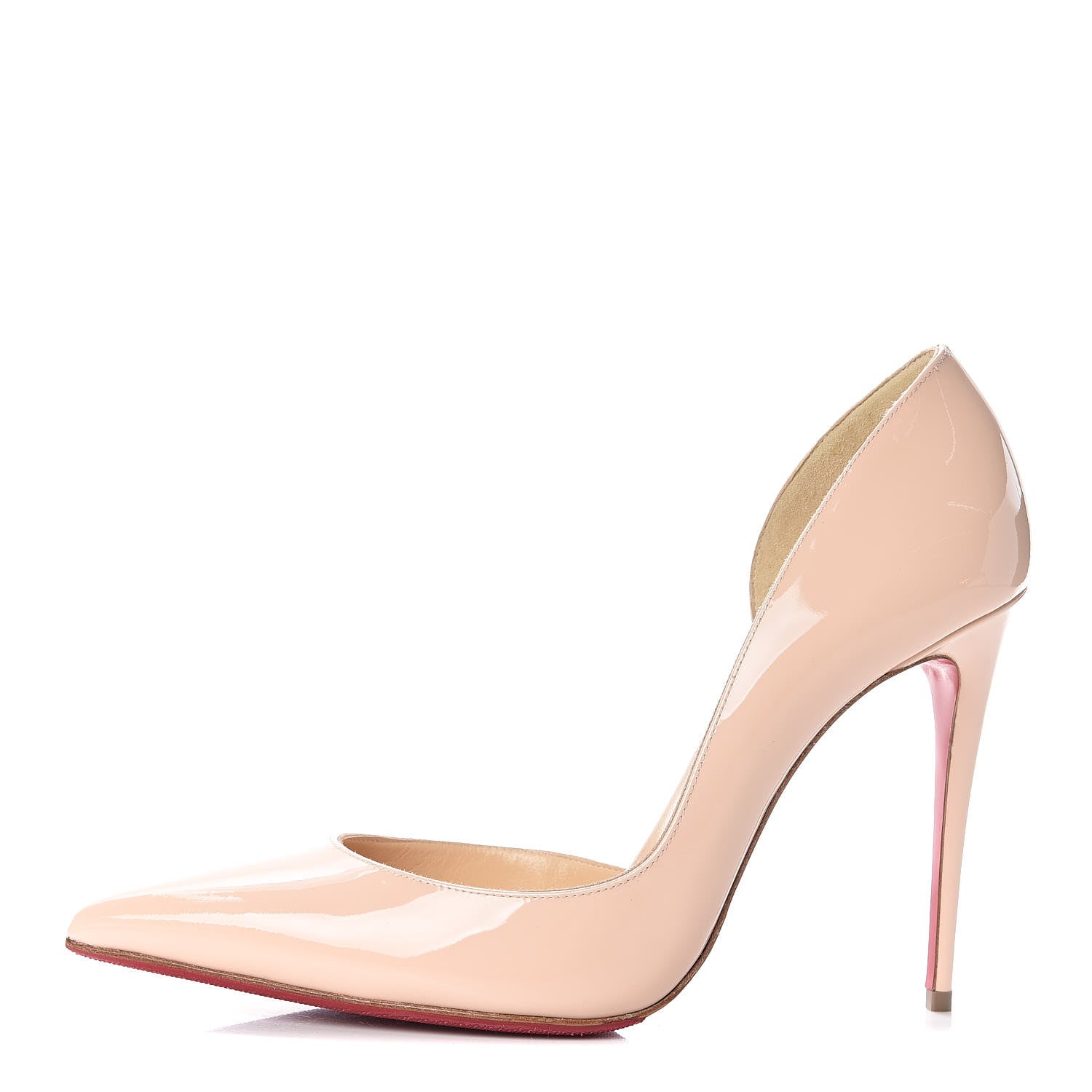 Christian Louboutin Patent Iriza 100 Pumps 40.5 Poudre 1 of 13