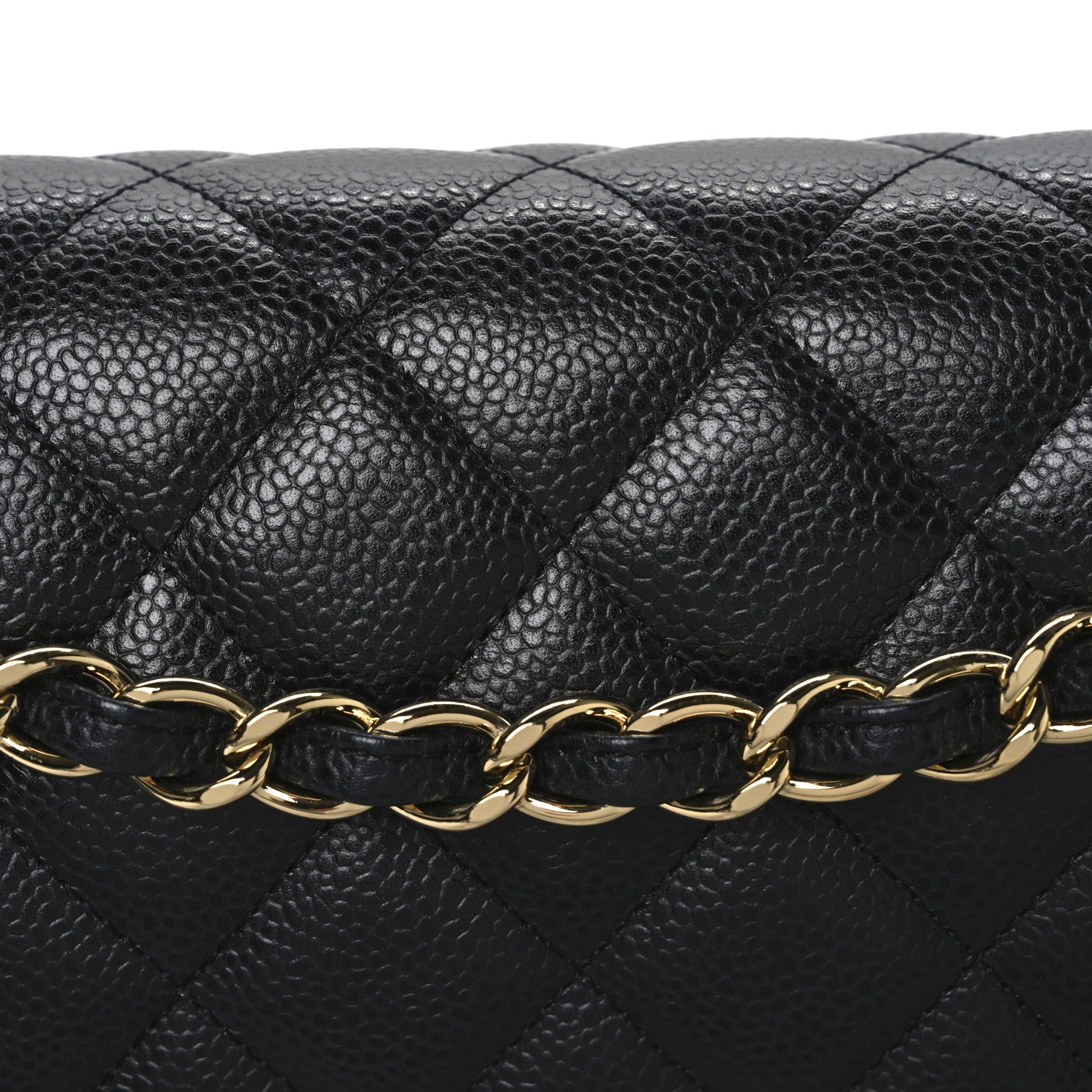 Chanel Caviar Quilted Maxi Double Flap Black 8 of 11