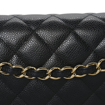 Chanel Caviar Quilted Maxi Double Flap Black 8 of 11