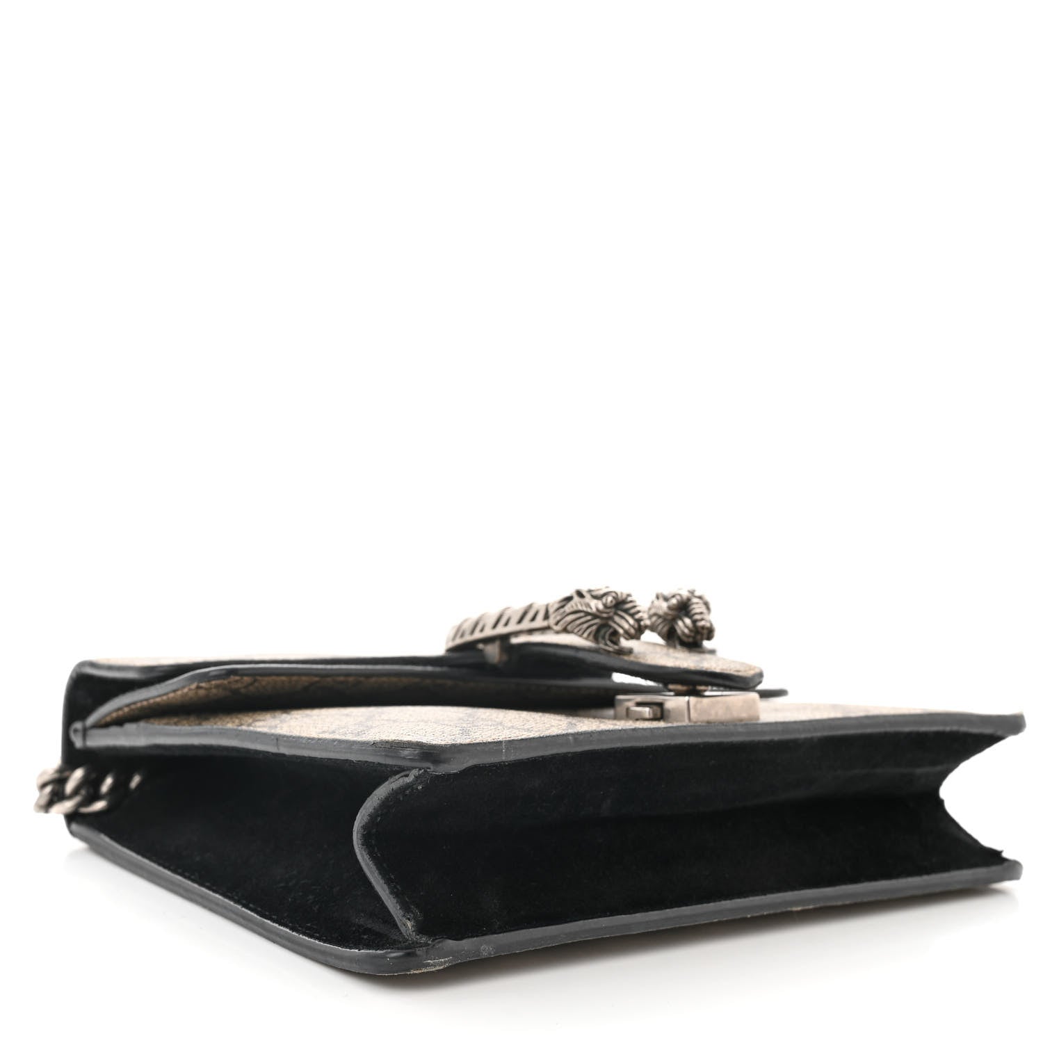 Gucci GG Supreme Monogram Mini Dionysus Shoulder Bag Black 4 of 12