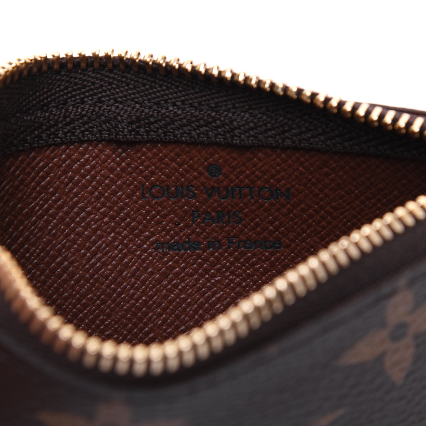 Monogram Key Pouch