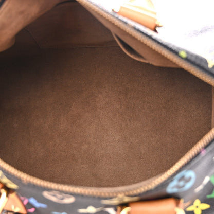 Louis Vuitton Monogram Multicolor Speedy 30 Black 5 of 17