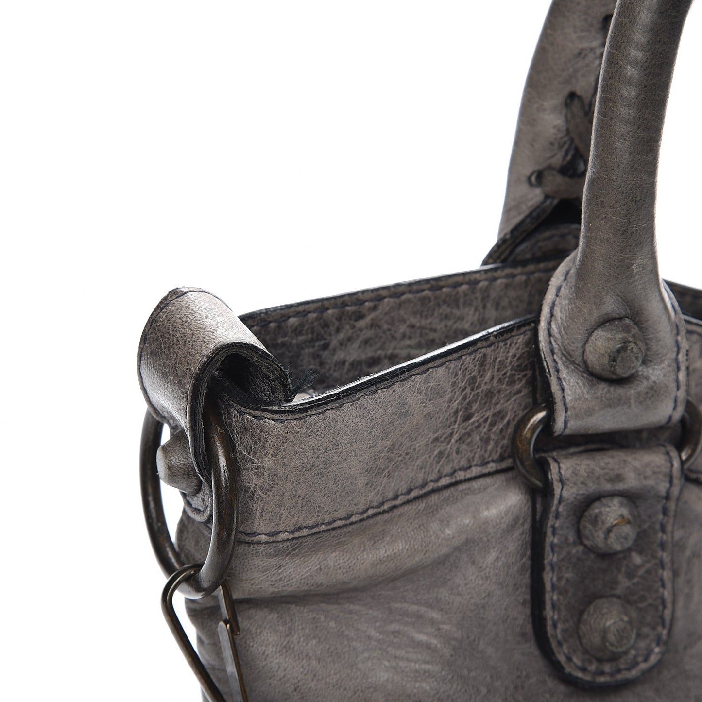 Agneau Rubber Covered Classic Hardware First Anthracite