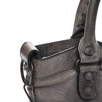 Balenciaga Agneau Rubber Covered Classic Hardware First Anthracite 9 of 14
