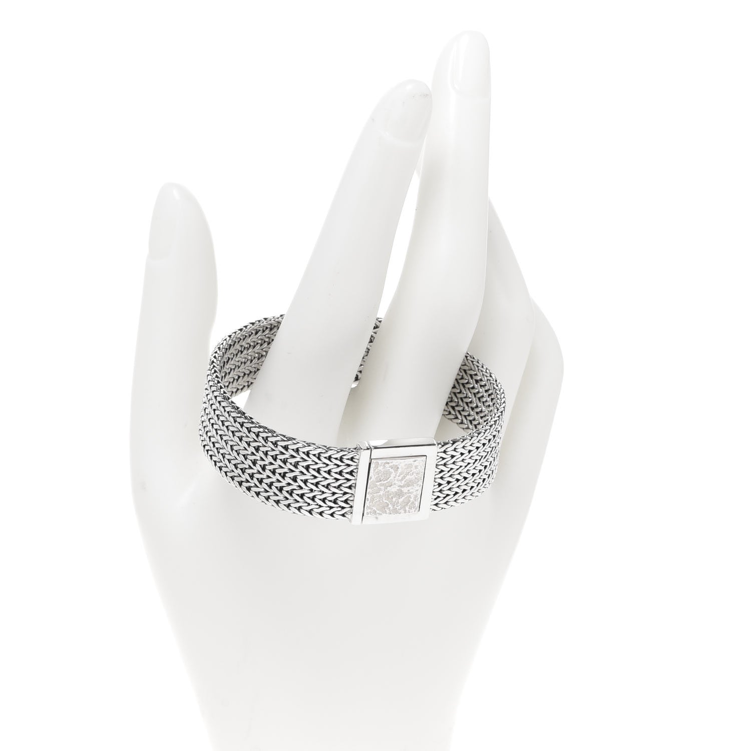 John Hardy Sterling Silver 15mm Rata Chain Bracelet 2 of 4