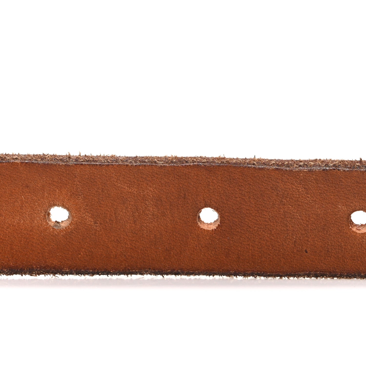 Gucci Faded Calfskin Double G 20mm Belt 80 32 Cuir 3 of 5