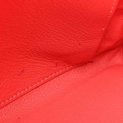 Hermes Togo Kelly Retourne 35 Rouge Pivoine 11 of 18