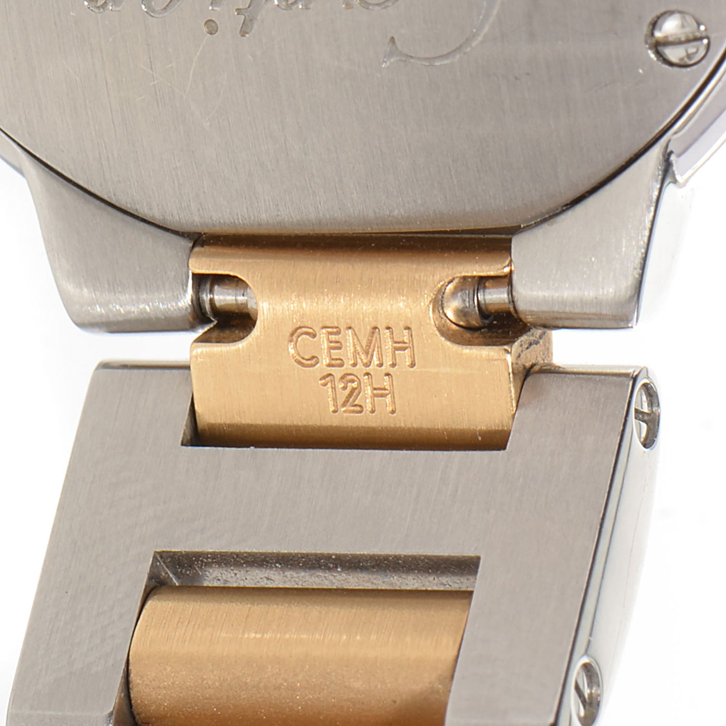 Stainless Steel 18K Yellow Gold 28mm Ballon Bleu De Cartier Quartz Watch