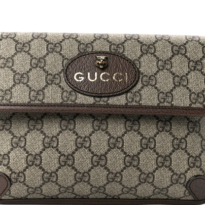 Gucci GG Supreme Monogram Neo Vintage Web Belt Bag Brown 9 of 12