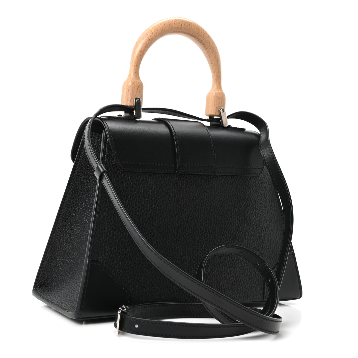 Clemency Cowhide Decize Taurillon Saigon PM Black