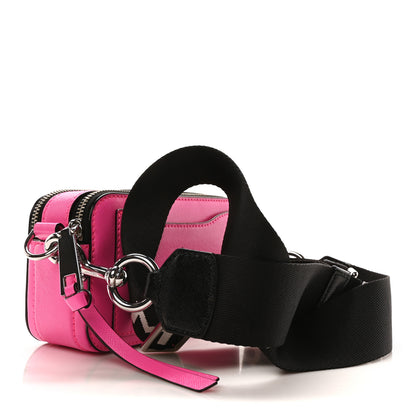 Marc Jacobs Saffiano Small Snapshot Camera Bag Bright Pink 3 of 10