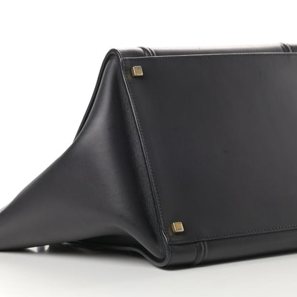 Celine Smooth Calfskin Medium Phantom Luggage Black 10 of 17