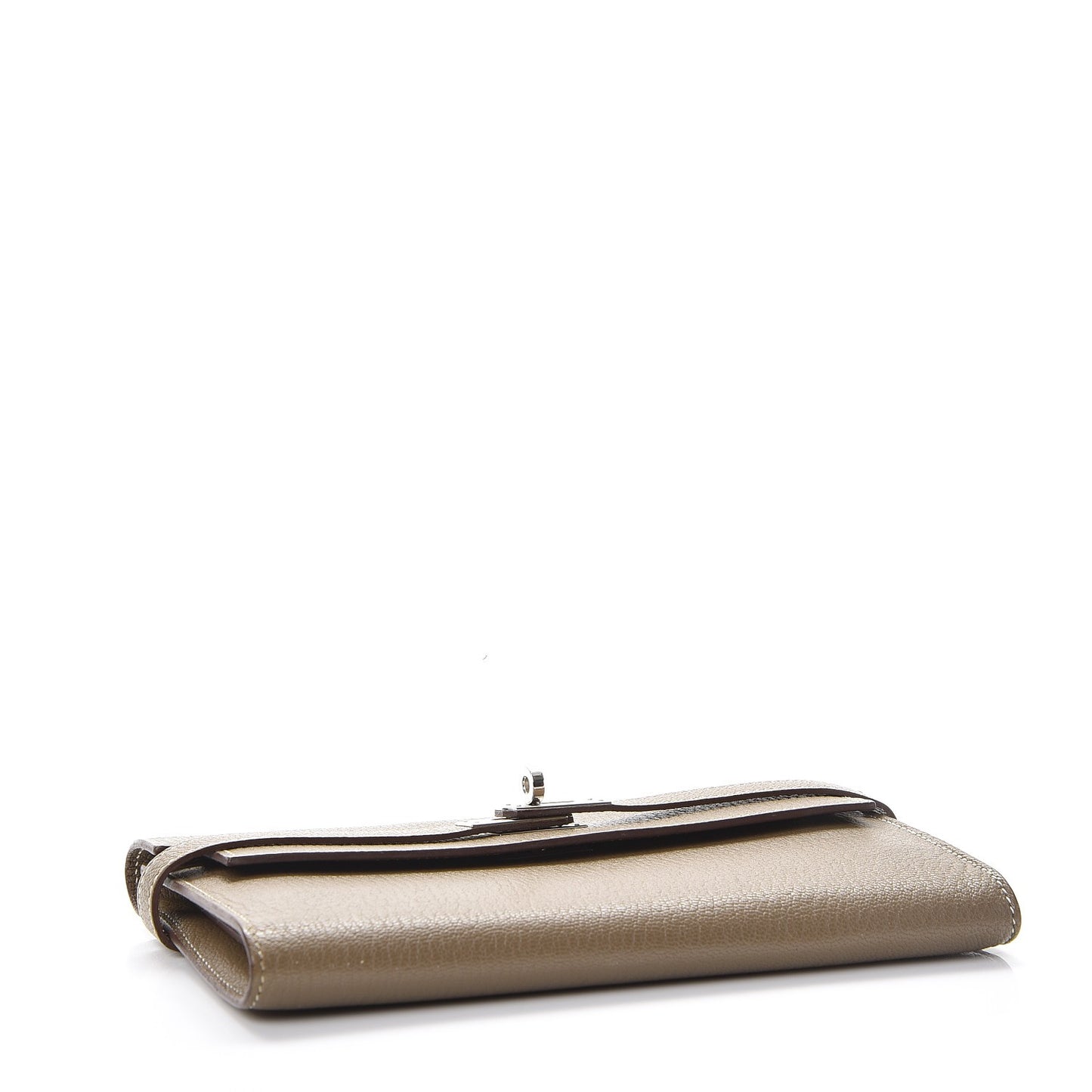 Chevre Mysore Kelly Longue Wallet Etoupe