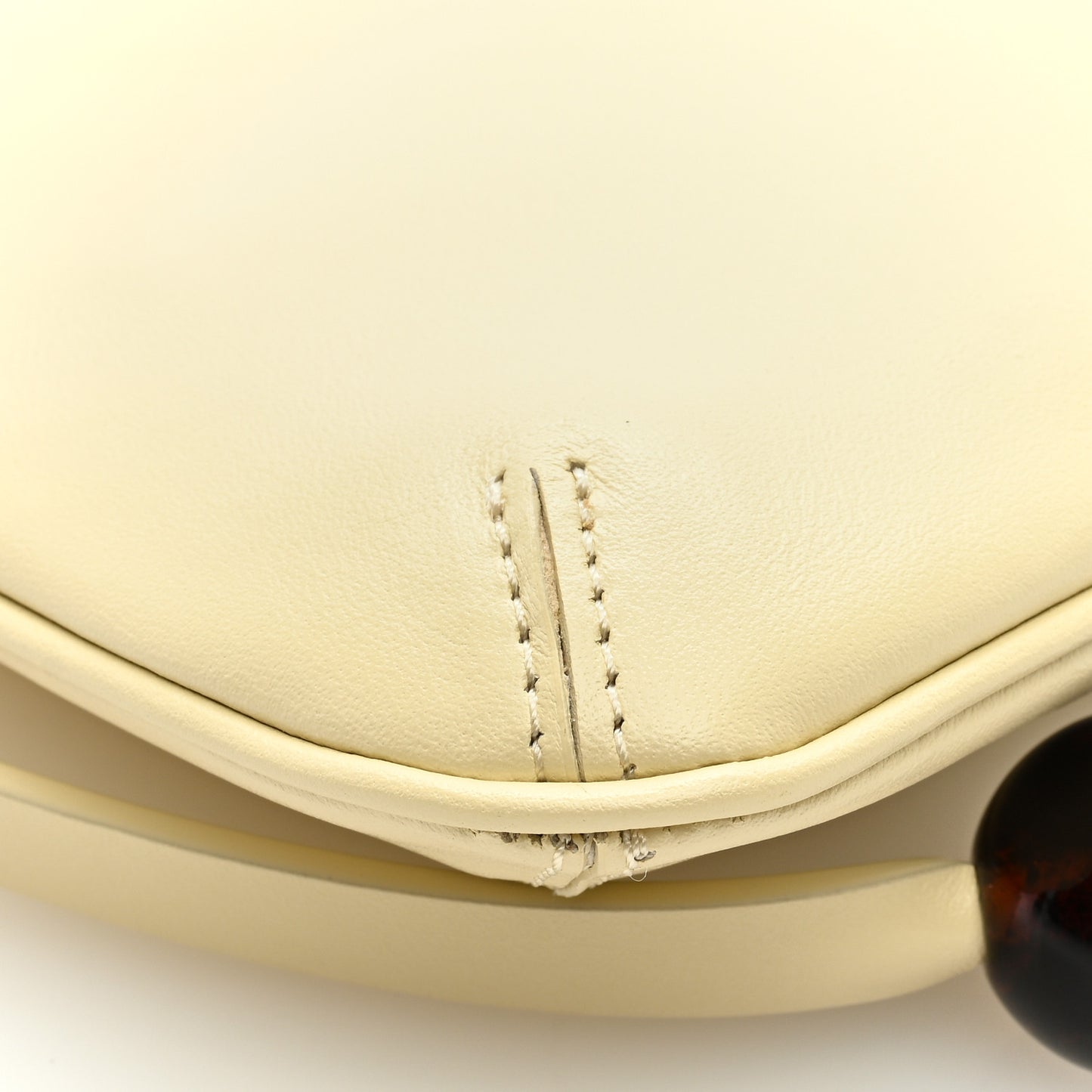 Smooth Calfskin Le Bisou Ivory