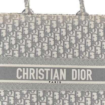 Christian Dior Oblique Large Book Tote Grey 8 of 13