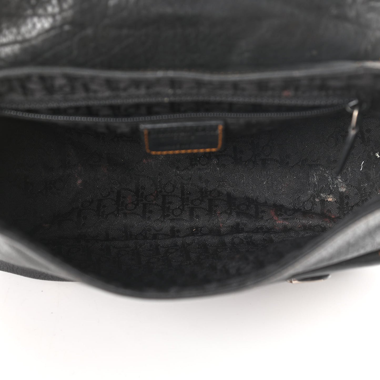 Calfskin Mini Gaucho Crossbody Bag Black