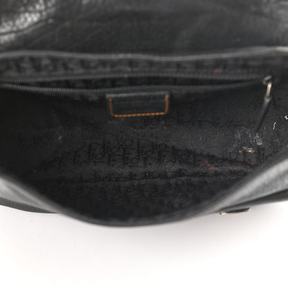 Christian Dior Calfskin Mini Gaucho Crossbody Bag Black 5 of 19