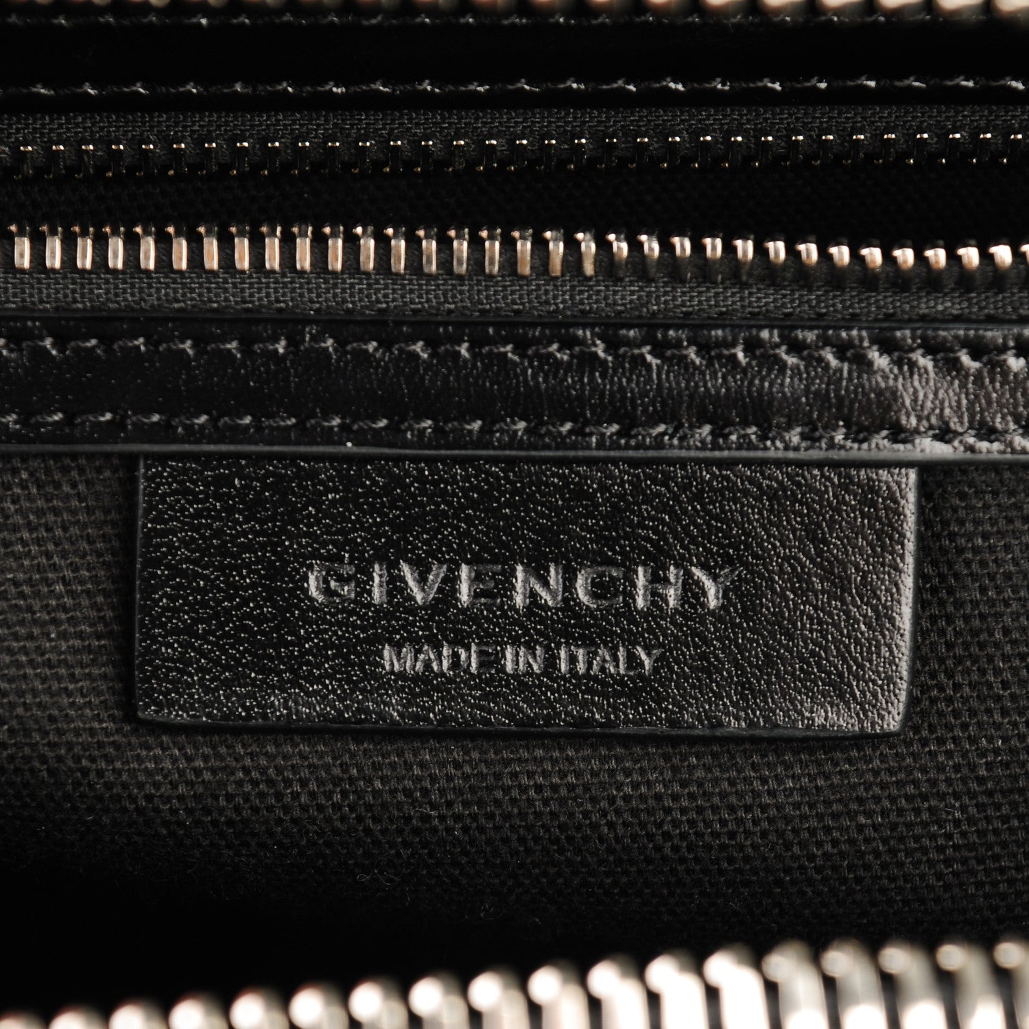 Givenchy Shiny Lord Calfskin Medium Antigona Black 6 of 7