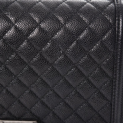 Chanel Caviar Quilted New Medium Boy Flap Black 9 of 9