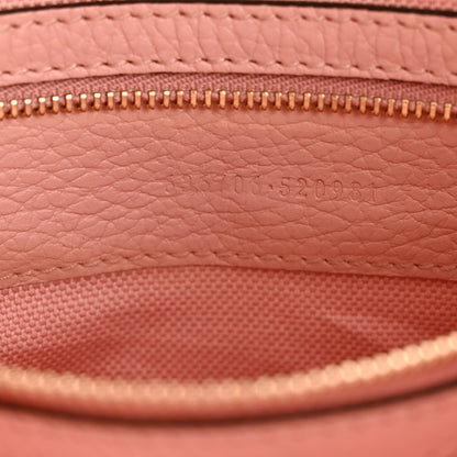 Gucci New Denim GG Monogram Calfskin Love Parade Small Jackie 1961 Hobo Light Pink 7 of 15